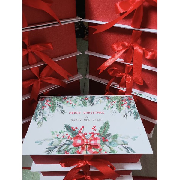 

Hard Box Natal/ Box Christmas/ Box Hampers / Box Custom Size 20×14×8