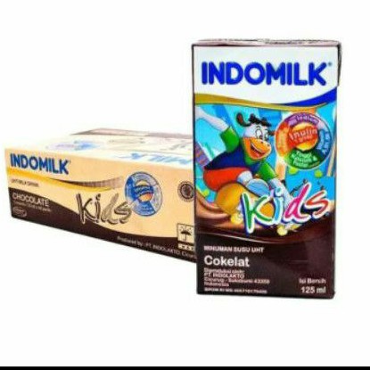 Indomilk Kids Cokelat Susu UHT [1dus/40pcs/115mL]