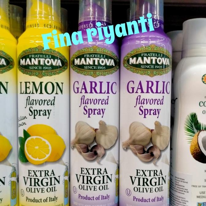 

BISA BAYAR DITEMPAT mantova garlic extra virgin olive oil spray 227ml MURAH