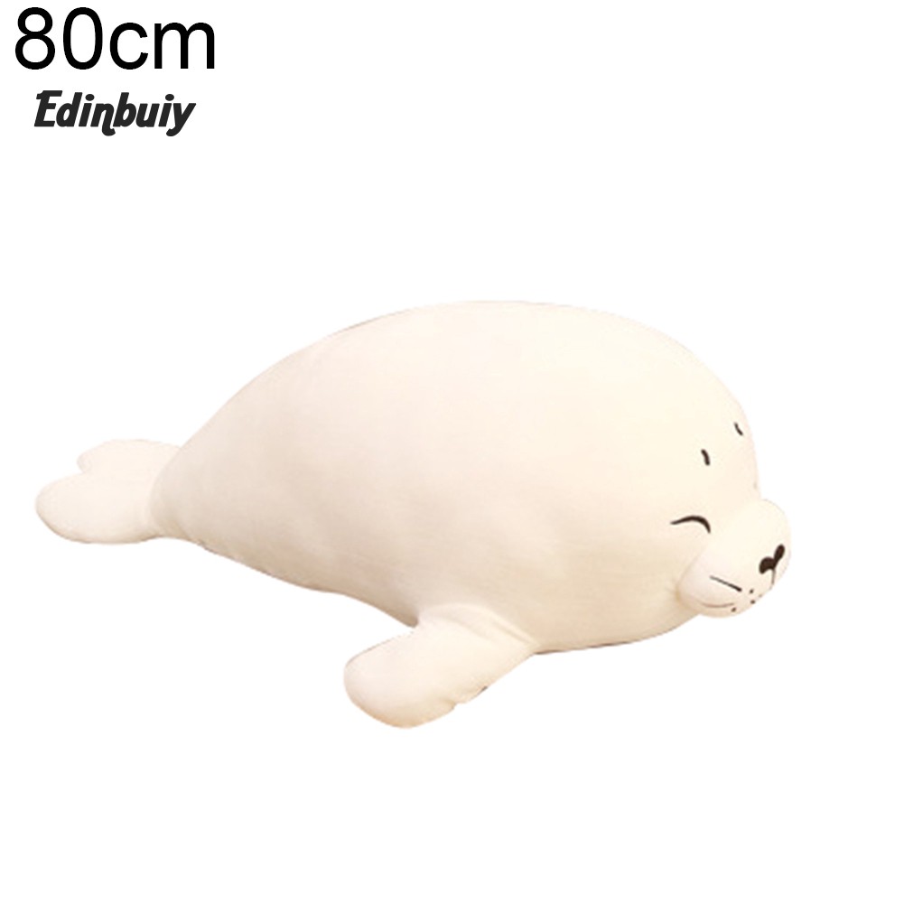 Boneka Bantal Plush Lembut Bentuk Anjing Laut Lucu Untuk Hadiah