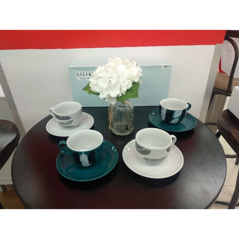 royal heritage tea set/gelas kopi & tehset/cangkir kopi & teh