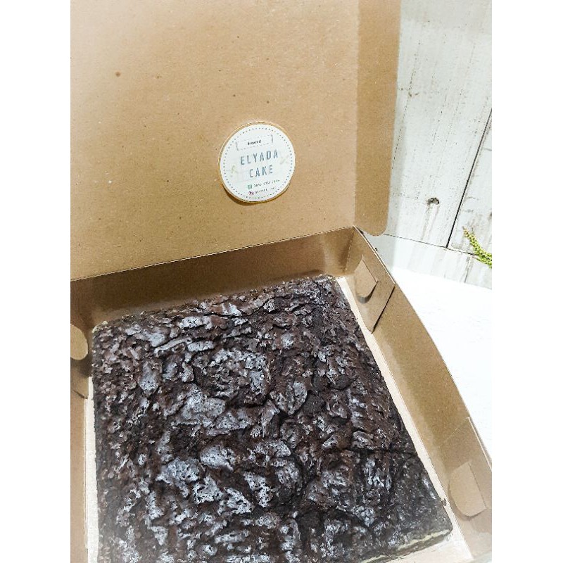 

ORIGINAL CRUNCHY BROWNIES- DARK CHOCO BROWNIES - KUALITAS PREMIUM - PREORDER