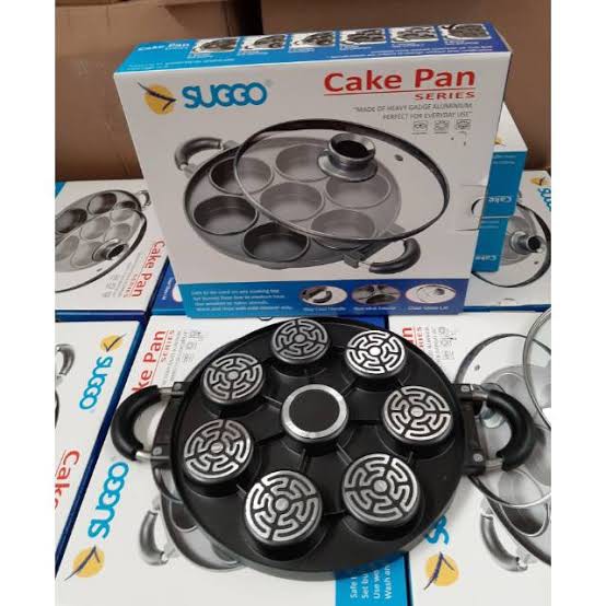 SUGGO CETAK KUE TUTUP KACA / LOYANG TULBAN CETAK KUE PUKIS - SNACK MAKER SUGGO