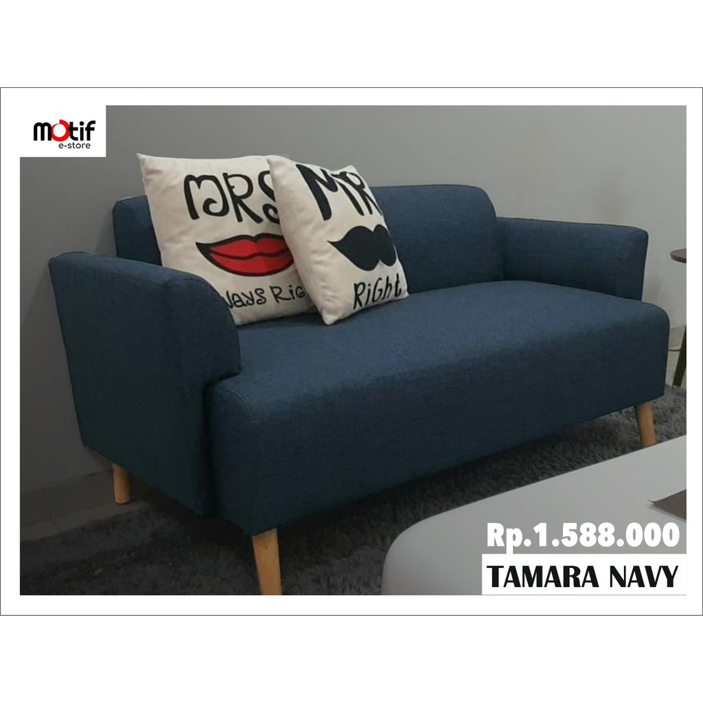 Sofa Minimalis Sofa Tamara Interior Rumah Shopee Indonesia