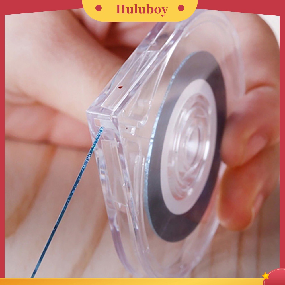 Huluboy Huluboy♡ 1pc Case Holder Stiker Tape Garis Untuk Manicure DIY
