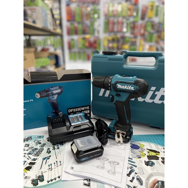 Bor Cordless Makita DF333DWYE 12V