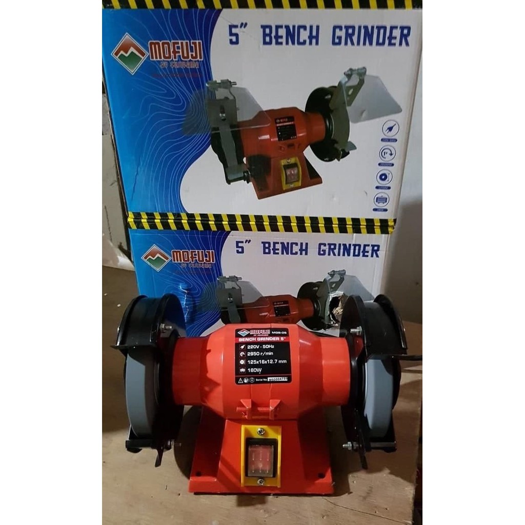 Nankai Mesin Gerinda / Gurinda Duduk / Bench Grinder 5"