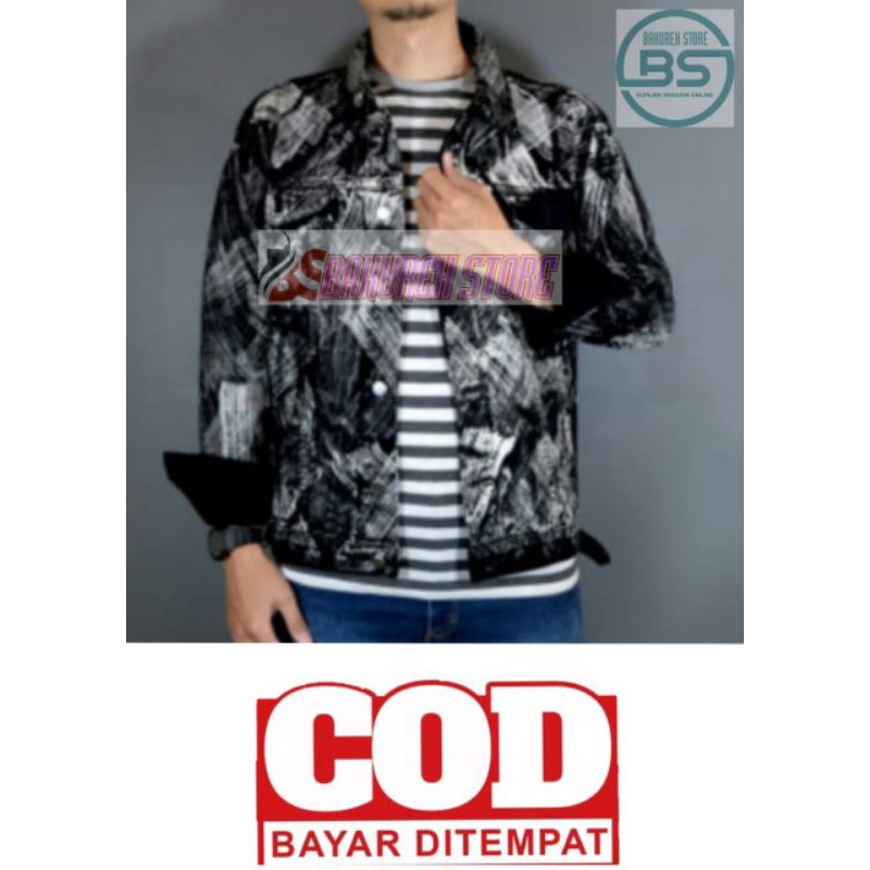 jaket pria jaket jeans pria jaket jeans cowok produk original