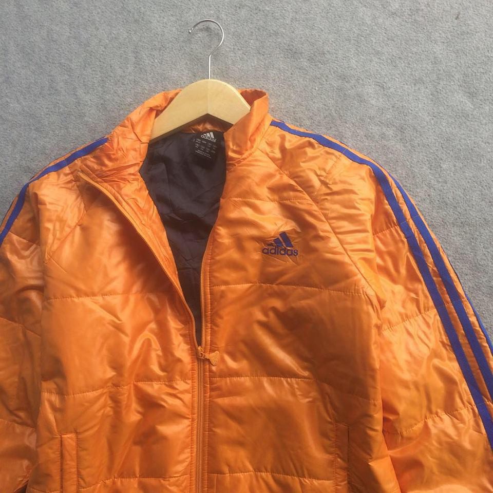 adidas orange coat