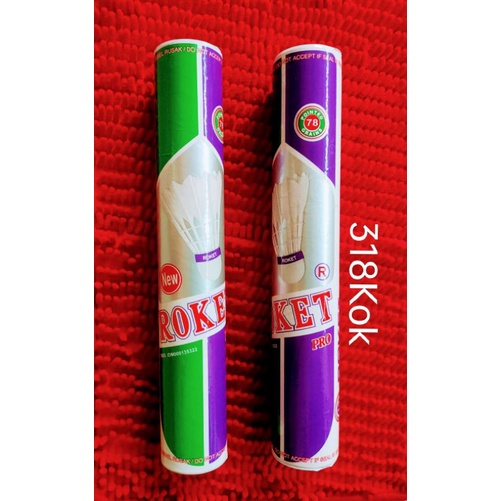 Shuttlecock Roket Ungu Kok Badminton Bulubtangkis