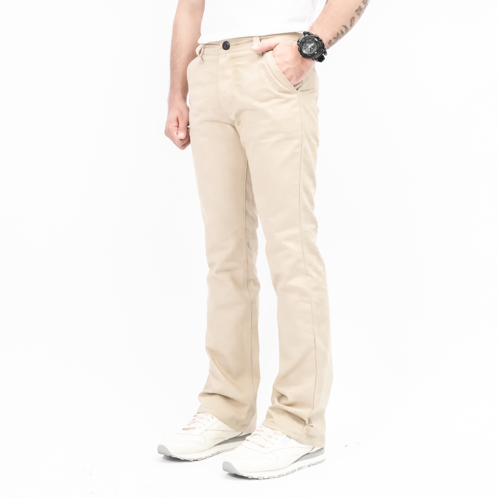 Gizmo Celana Chino Cutbray Cream