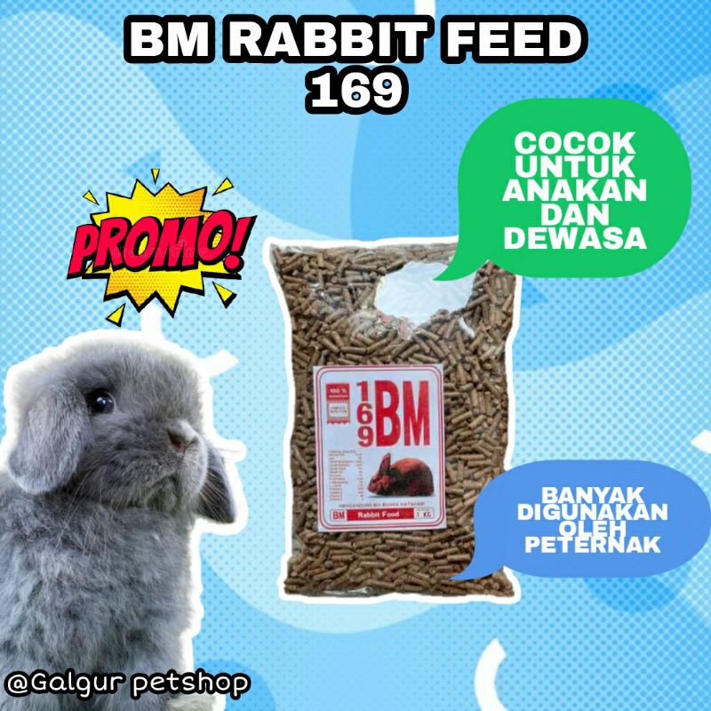 PAKAN KELINCI BM 169/ PELLET KELINCI BM 169