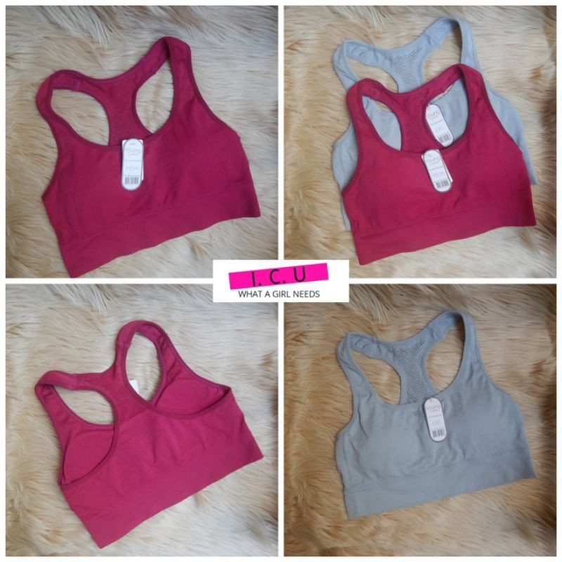Sport Bra Pakaian Dalam Olahraga Wanita Activewear Original Young Curves C02-100079 Size M L