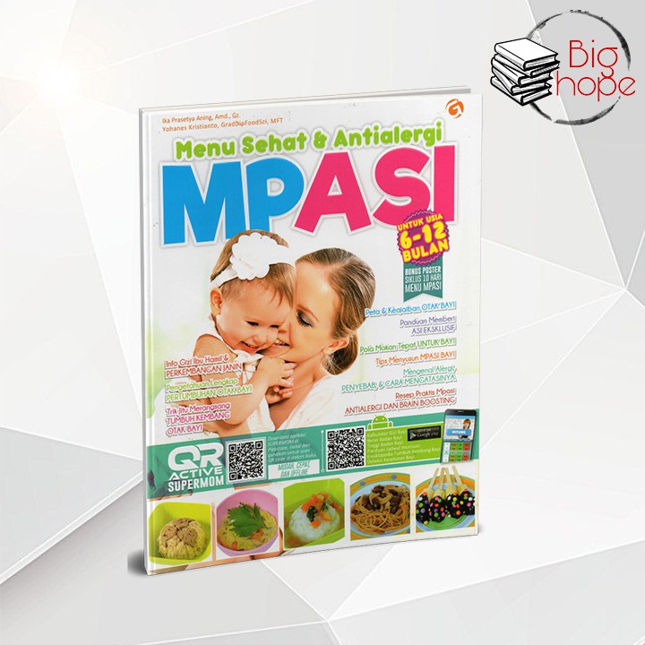 Buku Mpasi - Menu Sehat & Antialergi Mpasi