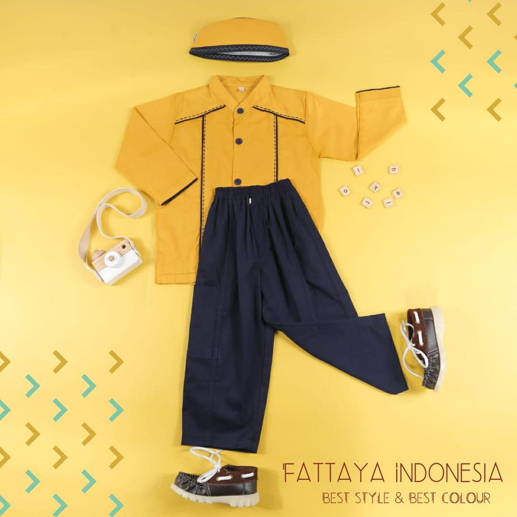 BAJU KOKO ANAK FATTAYA COLLECTION INDONESIA KODE BRAVO