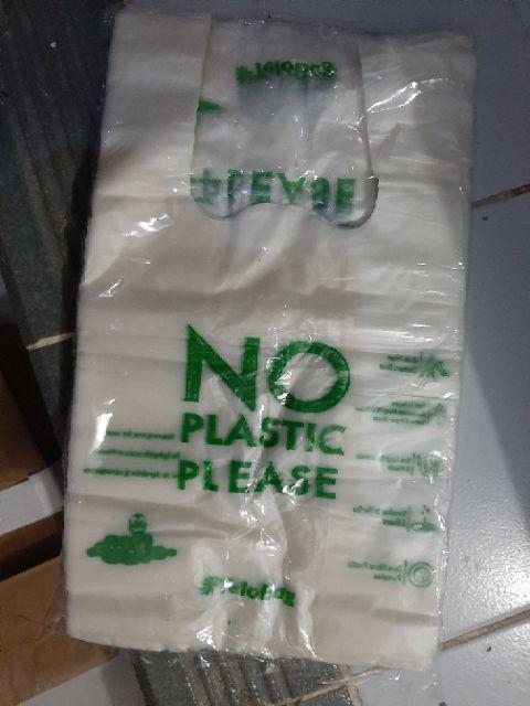 Kantong (17x32cm) Ramah Lingkungan Dari Singkong - Produk Indonesia