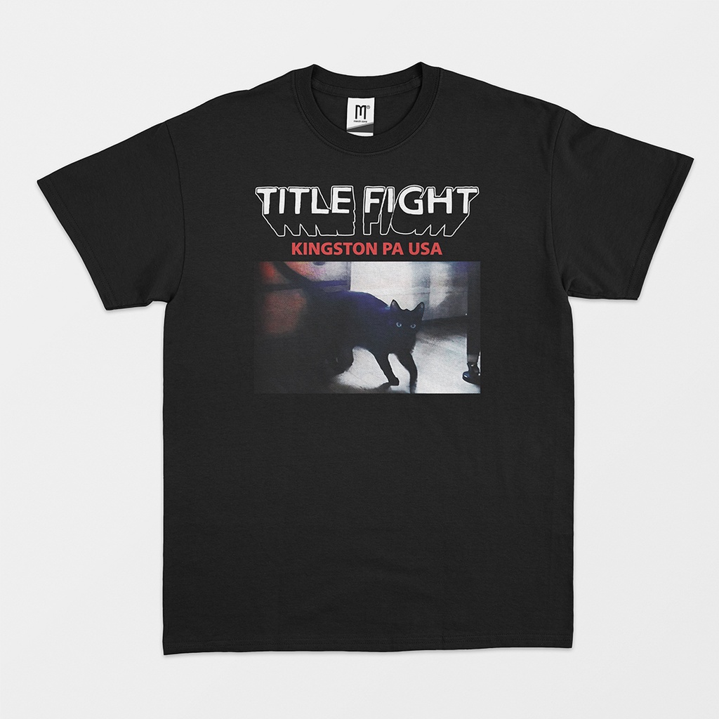 T-shirt Title Fight - "Kingston Cat" Black