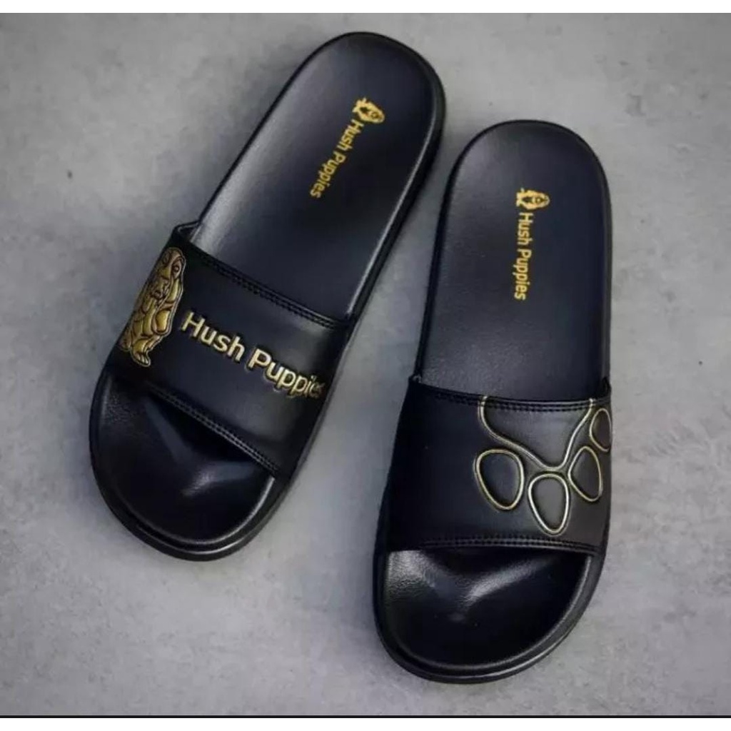 Sandal Selop Hush Puppies Sandal Slide Hush Puppies Pria