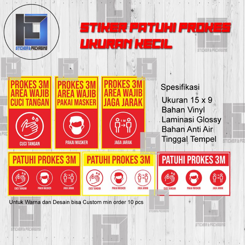 

STIKER PROKES 3M COVID-19