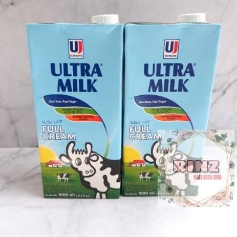 

READY COD Susu UHT Ultra Milk FullCream 1Liter KARTON