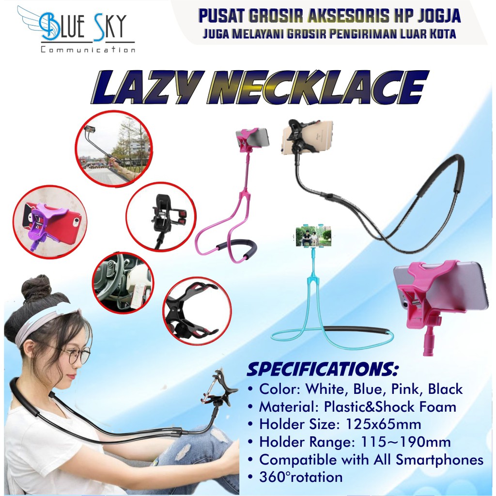 LAZY NECKLACE HOLDER LEHER