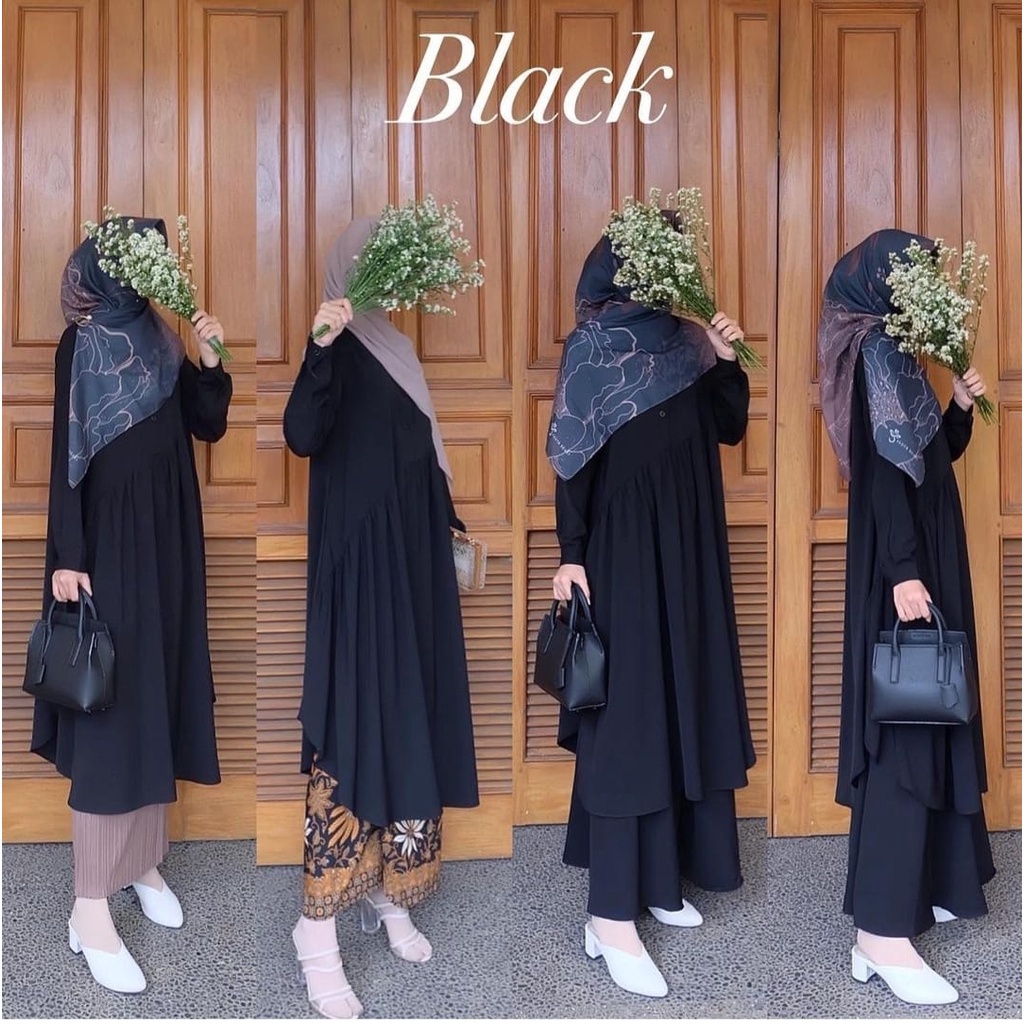 HD16:[BISA COD] [ ZENA]  [TUNIK LEBARAN 2023 ][ ATASAN WANITA  ORI TERBARU KEKINIAN TERLARIS] [ GAMIS  WANITA MODERN,ELEGANT][GAMIS  LEBARAN  2023 TERBARU] [BAHAN SAKHILA PREMIUM HQ] SIZE S,M,L,XL