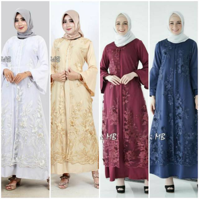 Long dress velvet arabian brukat