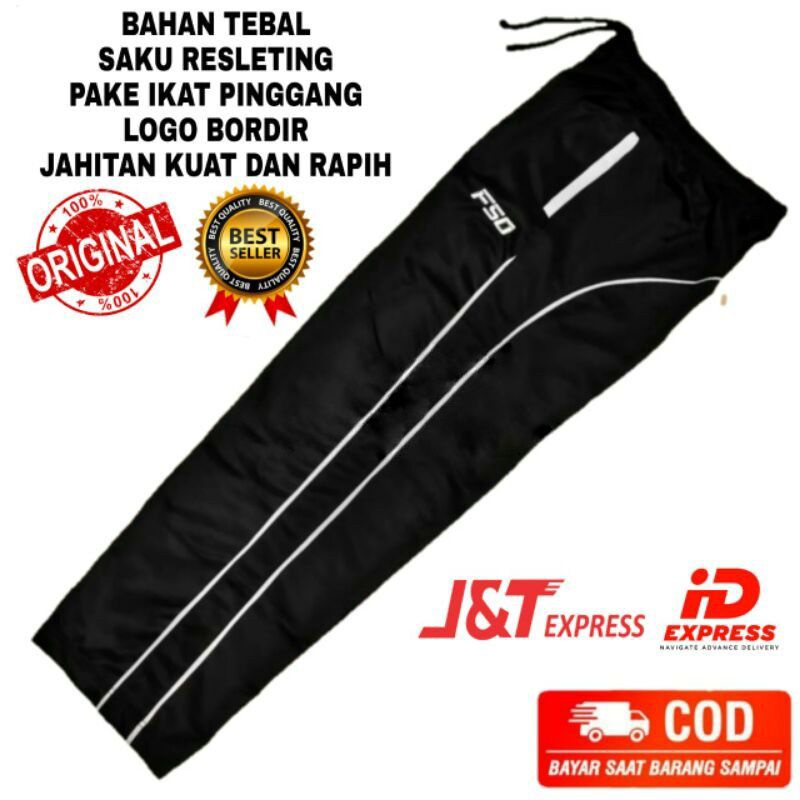 Celana trening pria panjang / terening wanita olahraga / celana training olahraga panjang / celana o