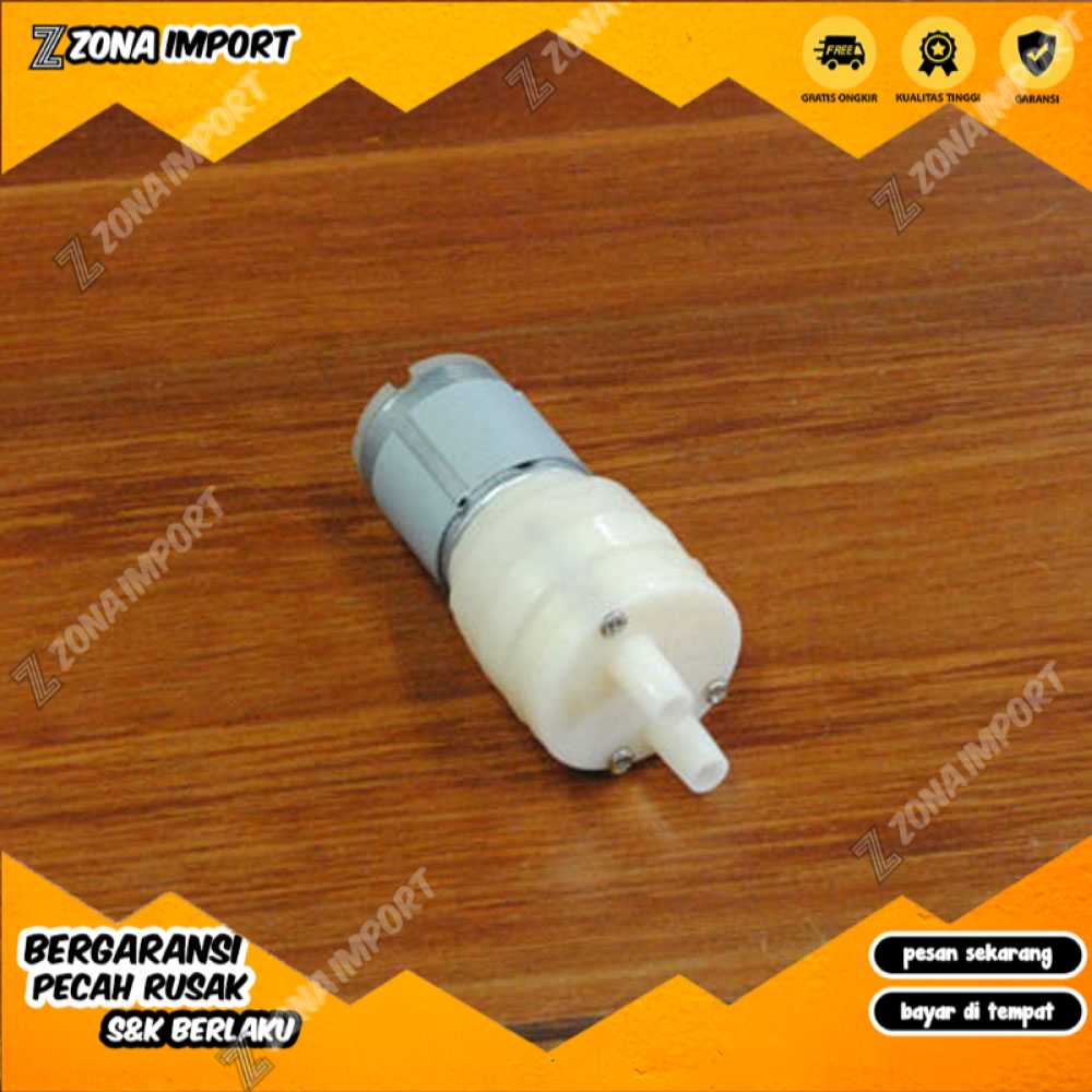 Pompa Air Elektrik DC Micro Water Pump 12V