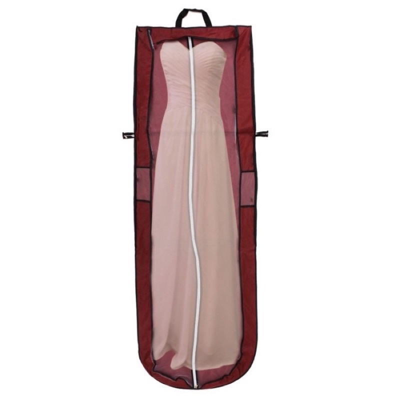 cover gaun pengantin bridal pelindung gaun tas gaun