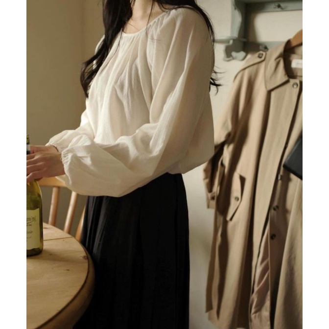 BLOUSE KOREA SOYYA BLOUSE ATASAN WANITA KOREAN STYLE