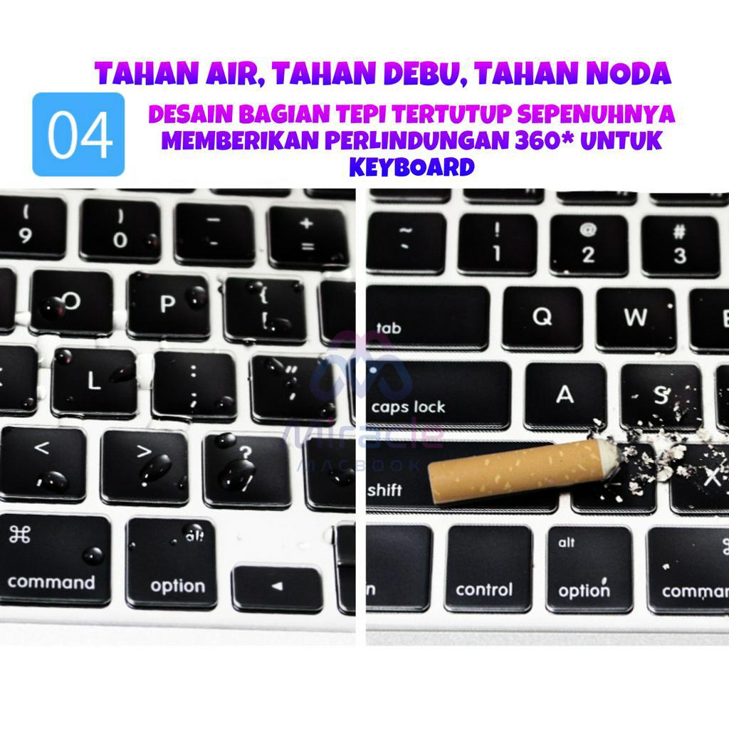 KEYBOARD PROTECTOR COVER BAHAN SILICONE MACBOOK NEW AIR PRO 13 14 15 16 M1 2020 2021