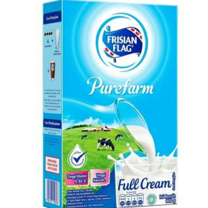 

Ee541F10 Frisian Flag Susu Bubuk Full Cream 800 Gr - 800 Gram 6dd