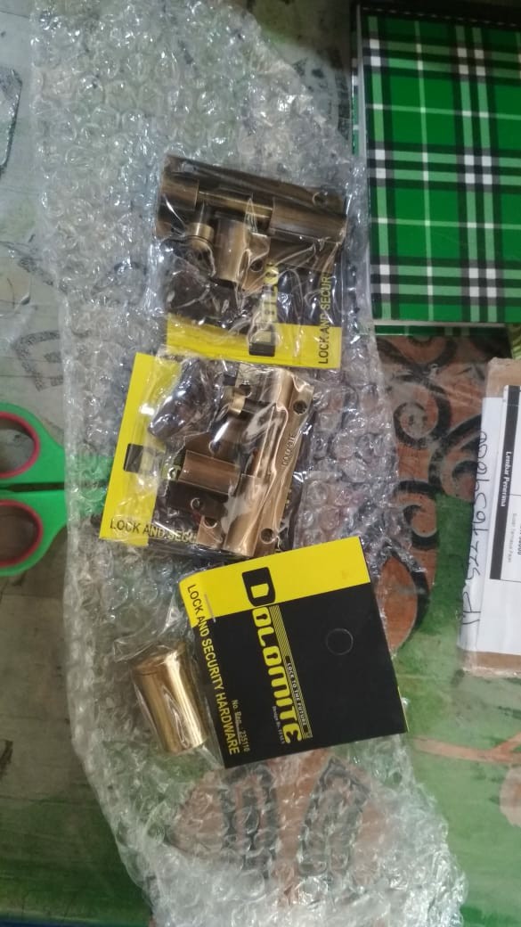 Dust Proof / Lubang Grendel Tanam Polished Brass/gold Dolomite Gr 2144