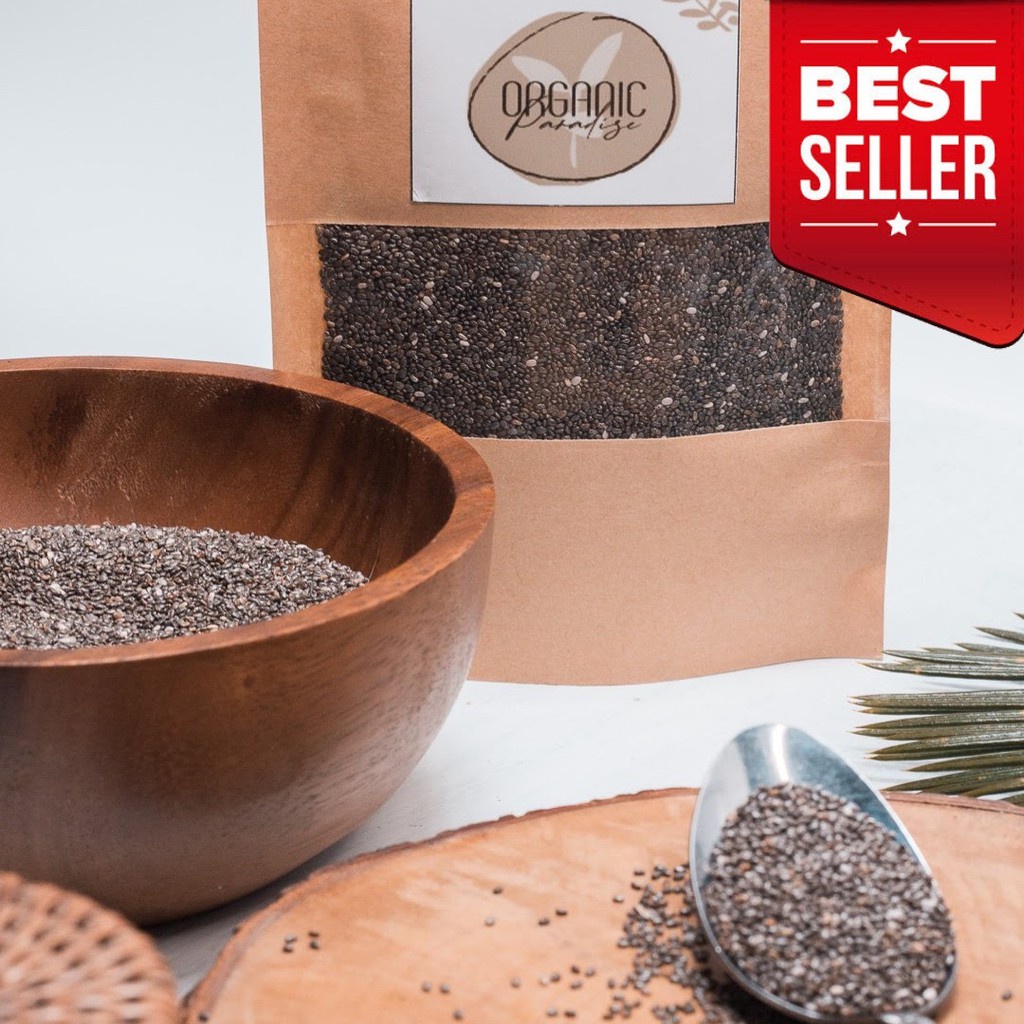 

Black Chia seed 1 KG Premium Organic Paradise