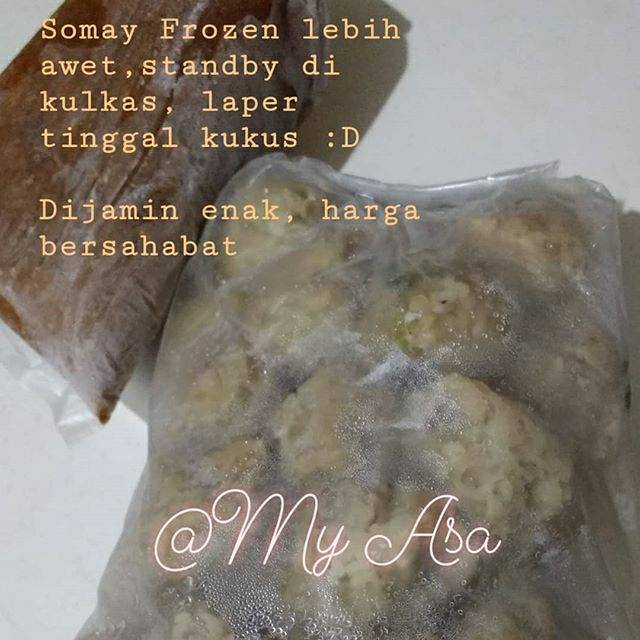 

Somay Frozen isi 50 pcs + bumbu dijamin enak, harga bersahabat