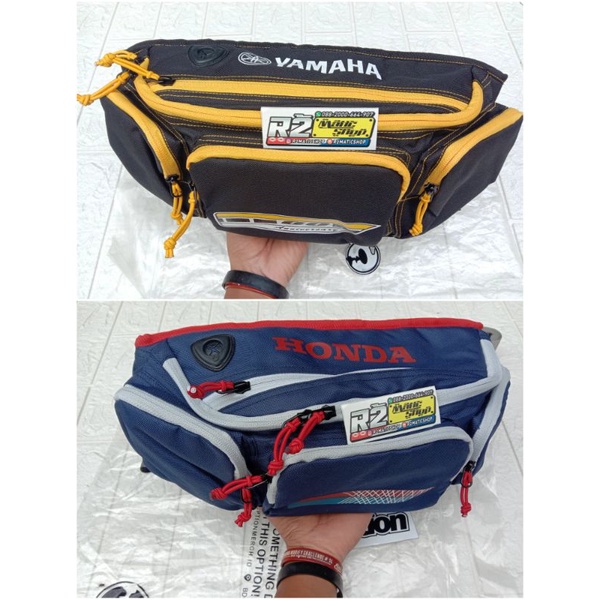 Waitsbag honda option merch  - Waitsbag Yamaha  option merch -waistbag honda -waistbag  Yamaha - tas