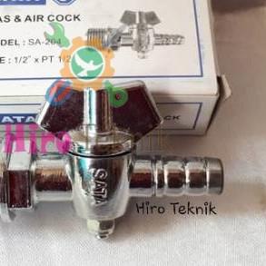 ♤ SATA Kran Gas LPG SATA Single / Keran Gas Angin / Kran Oven Gas Water Heater Kompor Martabak Angin