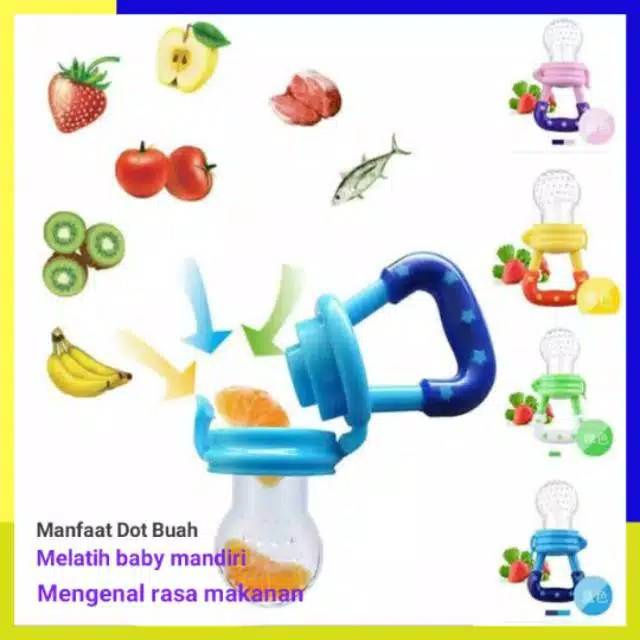 (NCS) TEETHER DOT BUAH BAYI EMPENG BUAH GIGITAN ANAK BAYI Titer Baby Feeder Theeter