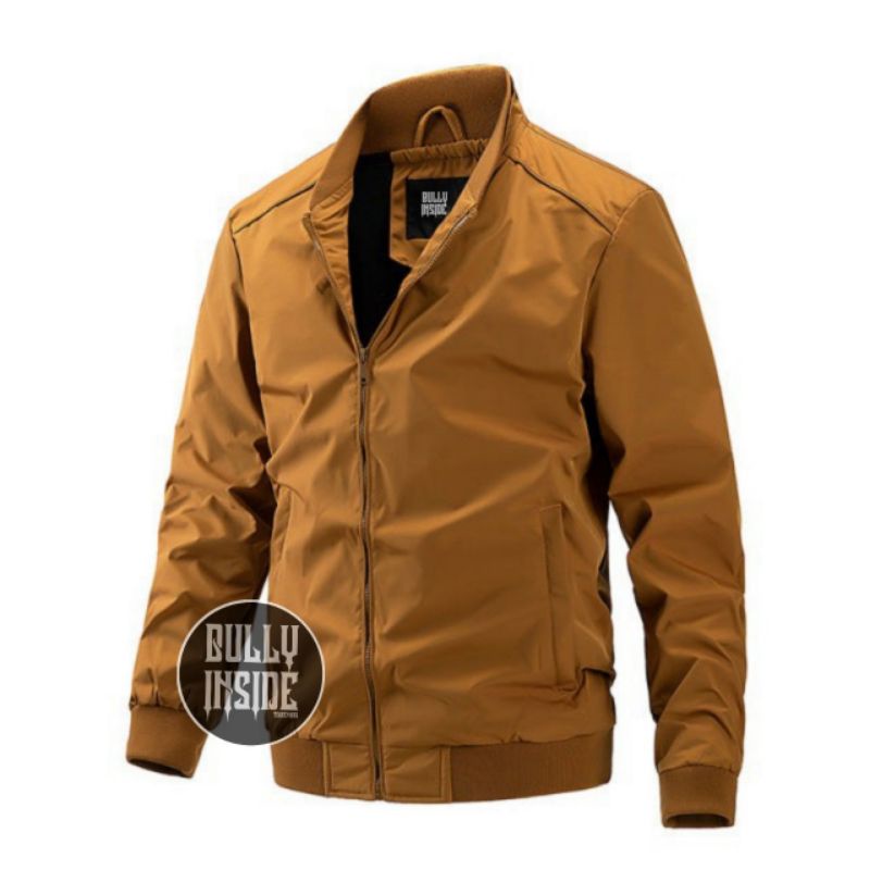 JAKET BOMBER PURE TASLAN BULLY INSIDE