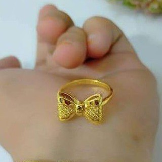 cincin pita lapis emas