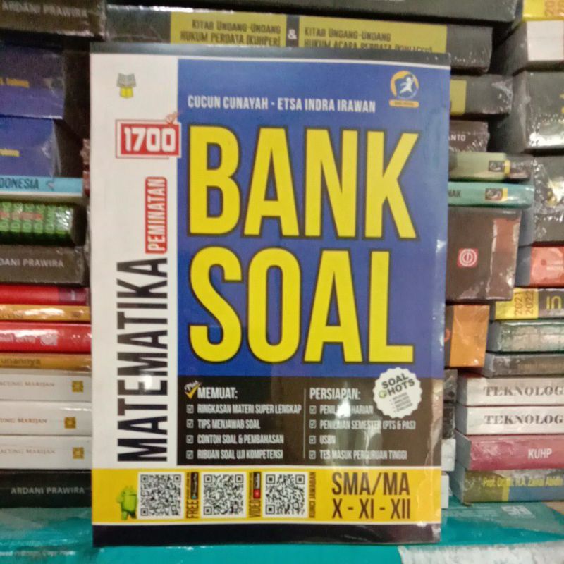 Buku 1700 BANK SOAL MATEMATIKA PEMINATAN SMA