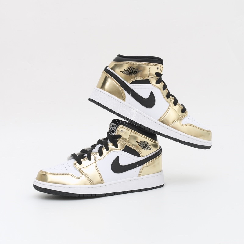 gold retro 1 mid