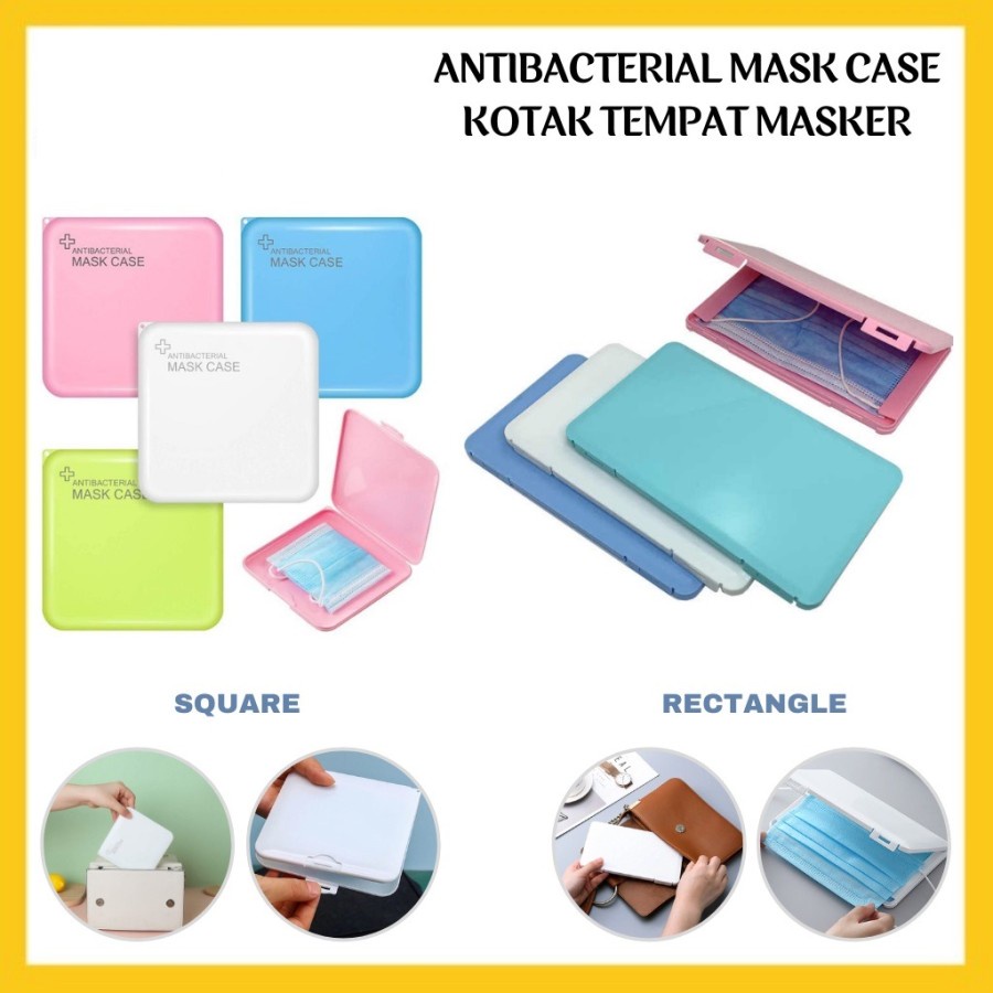 Tempat Masker Higienis Multifungsi Antibacterial Mask Care