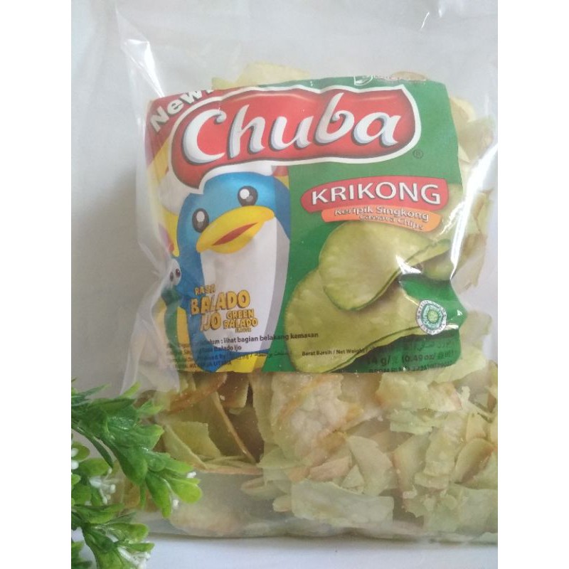 

chuba rasa balado ijo keripik singkong