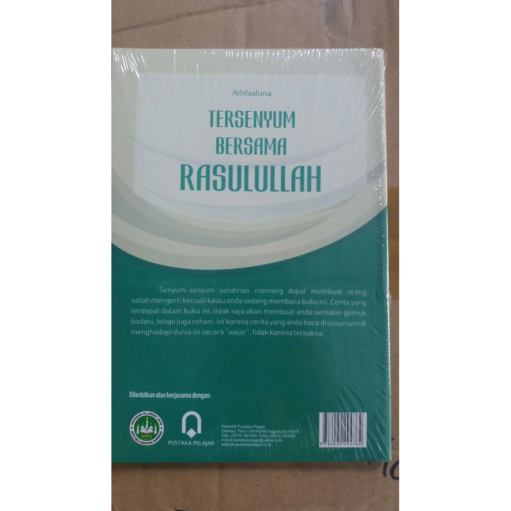 BUKU ORIGINAL TERSENYUM BERSAMA RASULULLAH /  ATHFAALUNA  / PUSTAKA PELAJAR