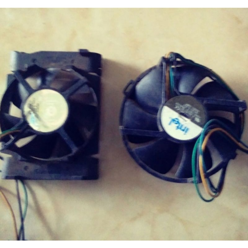 Dc 12v brushless fan built up ex processor compt desktop.- harga untuk 1pcs