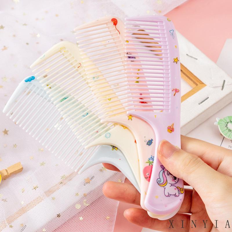 Xia.id 2pcs / Set Sisir Rambut Motif Kartun Hewan Untuk Anak Laki-Laki / Perempuan
