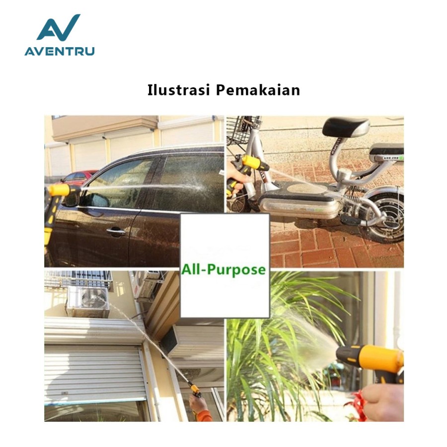 Car Wash Water Spray Gun Semprotan Air Taman Cuci Mobil Motor Nozzle