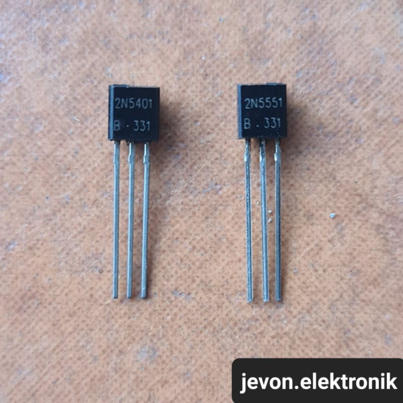 Transistor TR IC 2N5401 2N5551 2N 5401 5551 B331 Original